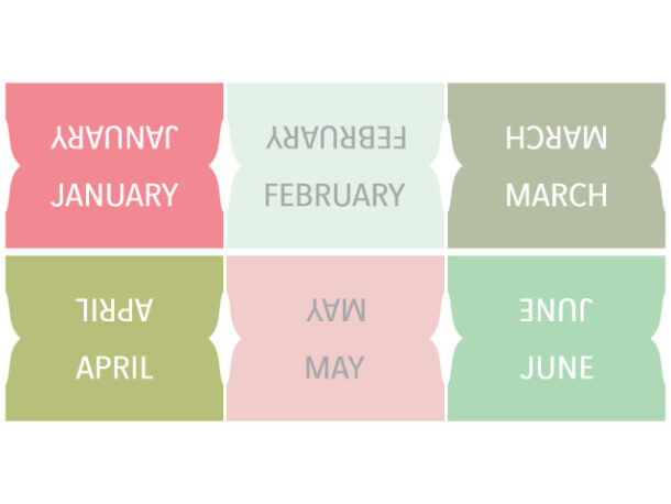 Flower Tags XL Planner Tabs