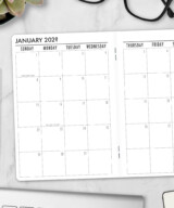 Jungle Love Month on 2 Pages Notebook Refill - Image 8