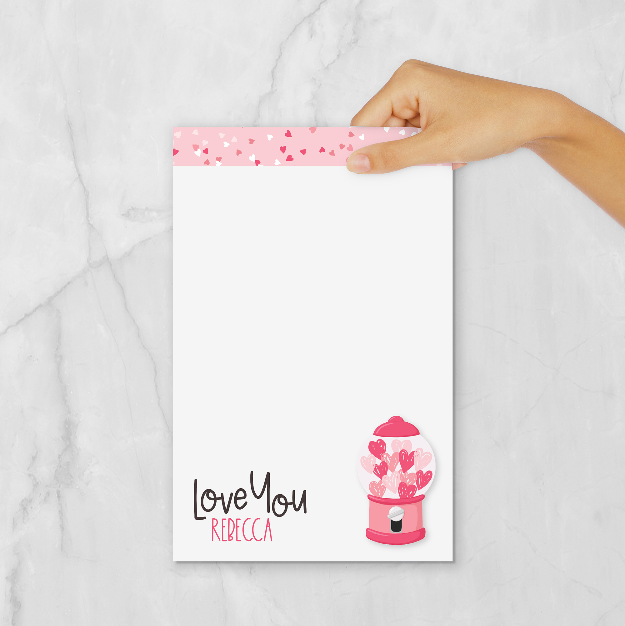 Love Machine Personalized Notepad - Image 3
