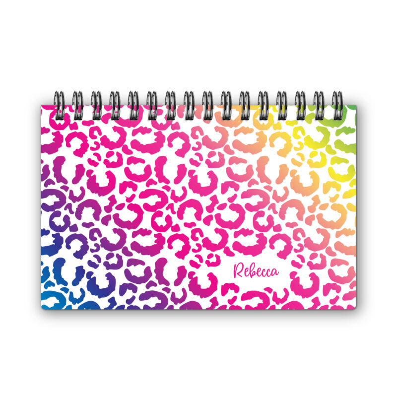 Rainbow Leopard Complete Week on 1 Page Landscape Planner
