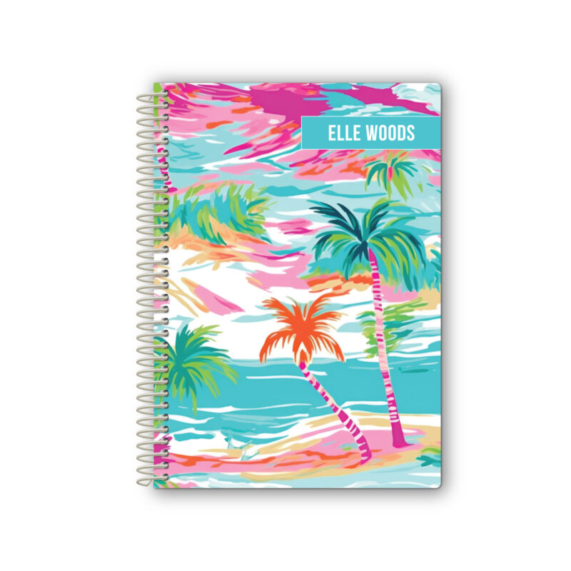 6x8 Spiral Notebook Aquarelle Sky