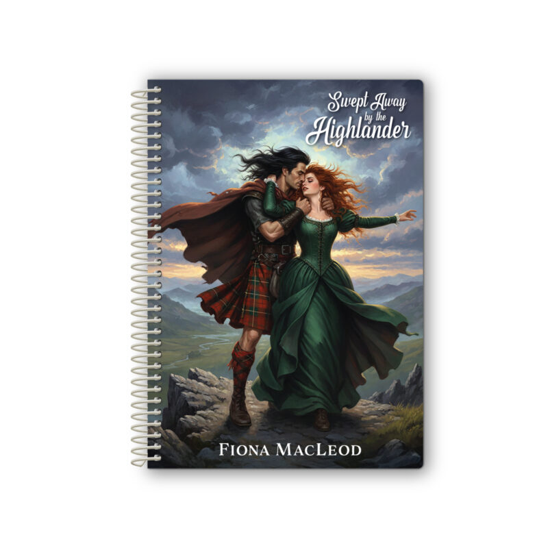 6x8 Spiral Notebook Swept Away