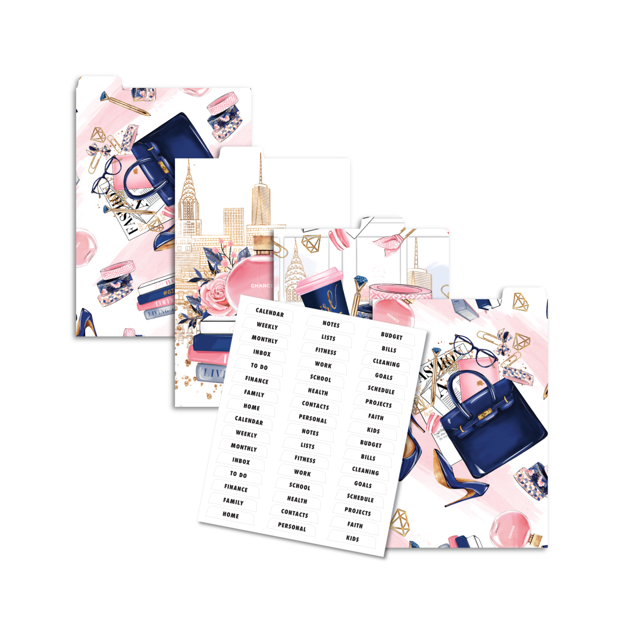 Divider & Label Set Top Tabs - Girl Boss - Image 2