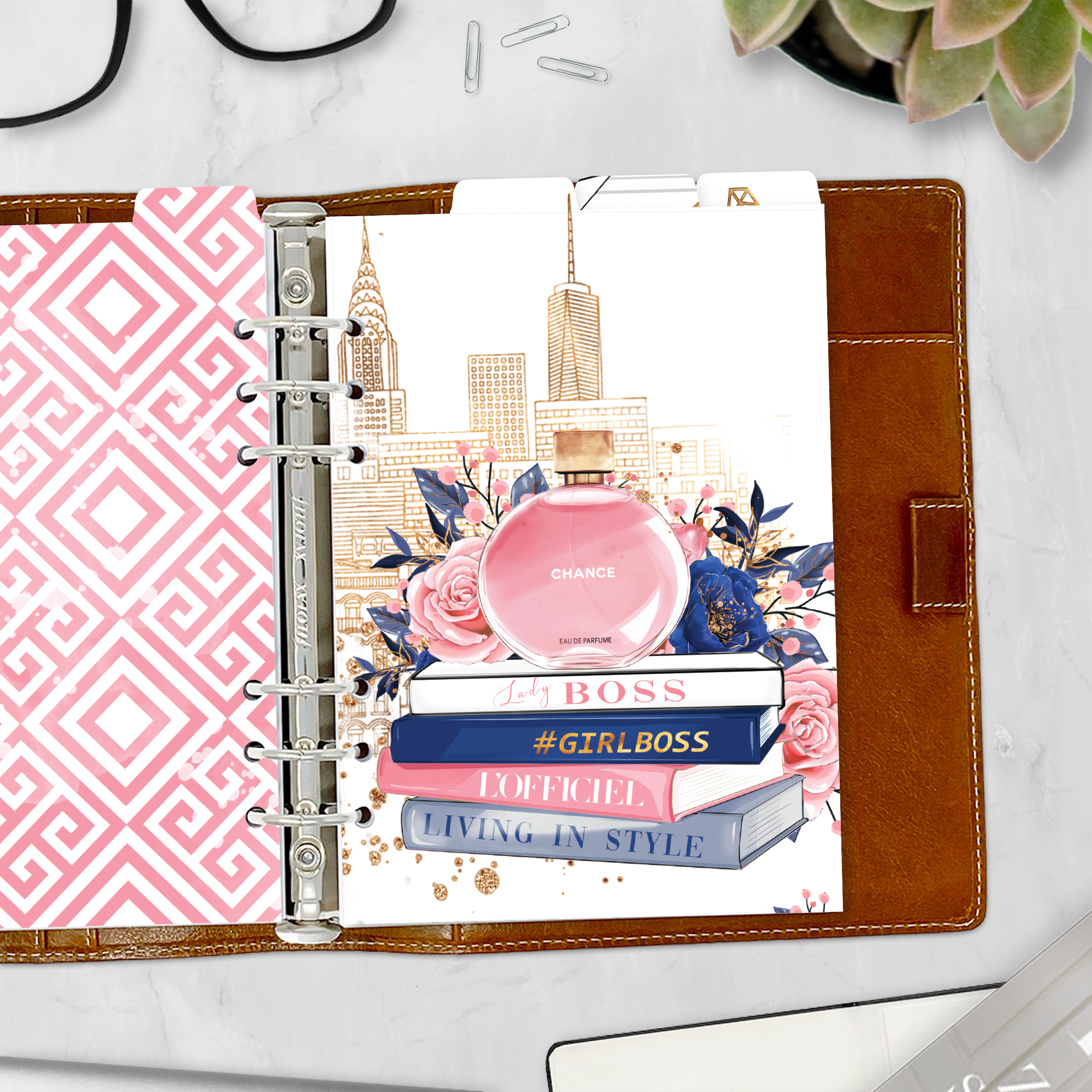 Divider & Label Set Top Tabs - Girl Boss - Image 4