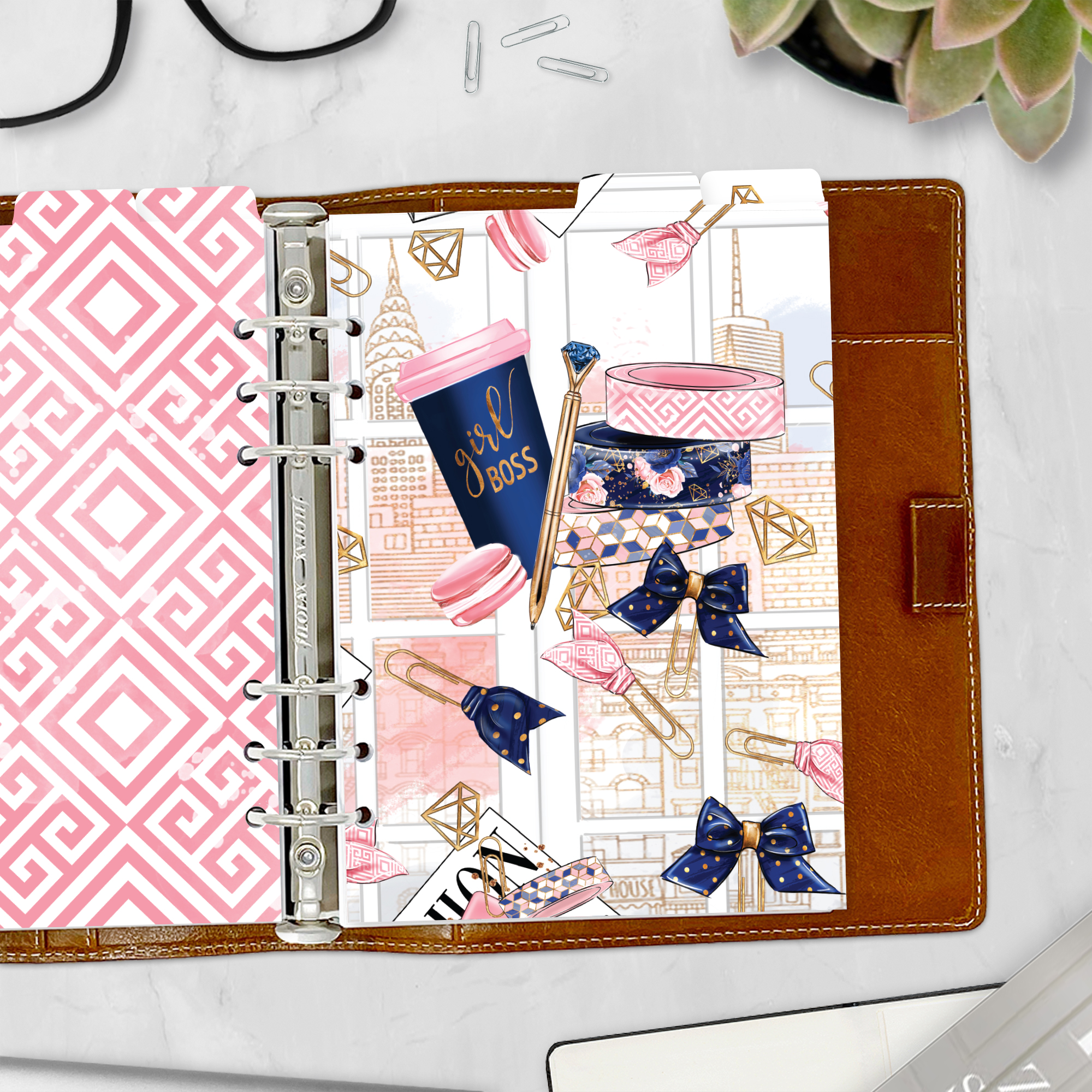 Divider & Label Set Top Tabs - Girl Boss - Image 5